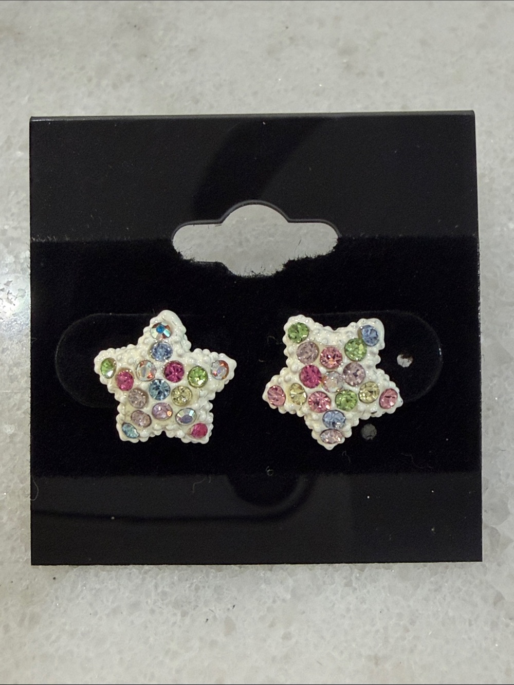Multicolor Star Stud Earrings - Women Jewelry